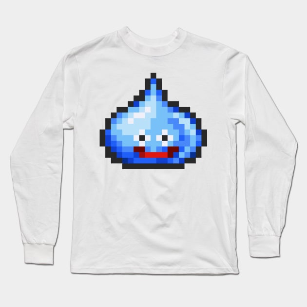 Slime Sprite Long Sleeve T-Shirt by SpriteGuy95